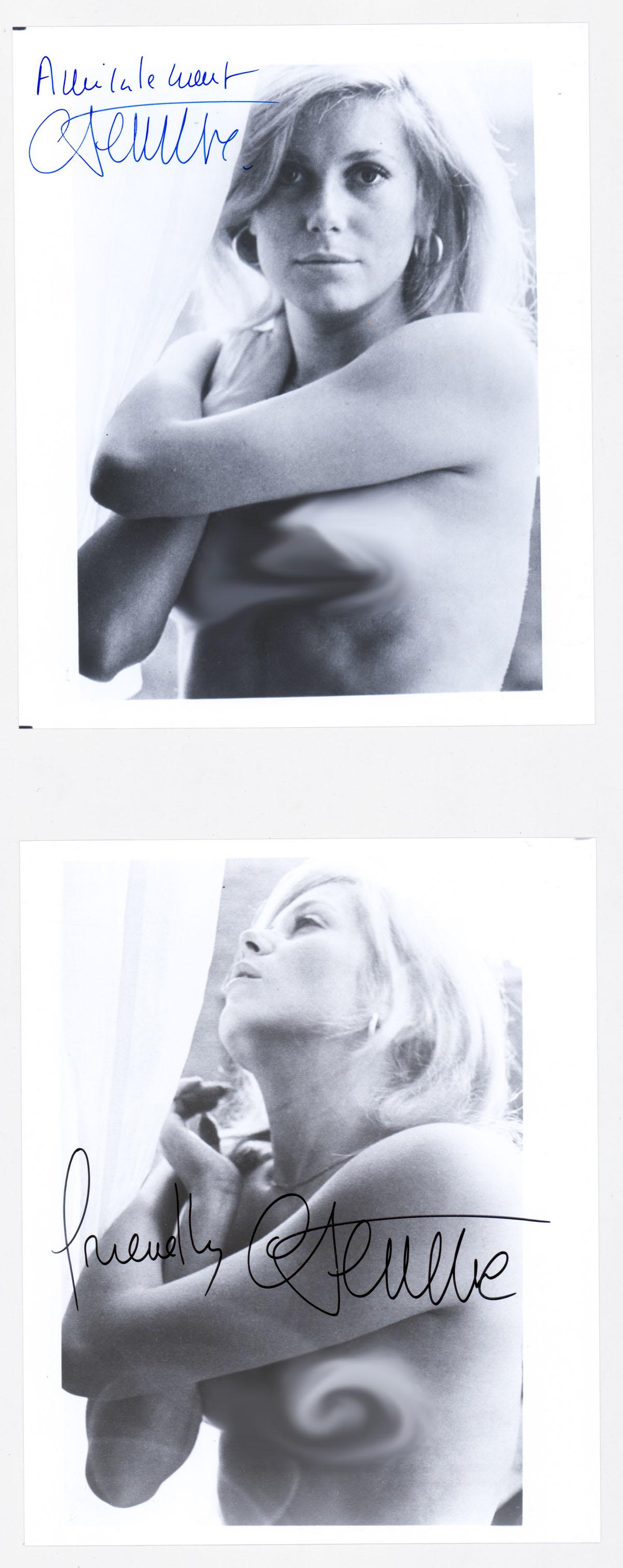 Catherine Deneuve (2) Signed Photo Beckett COA (1 of 5)