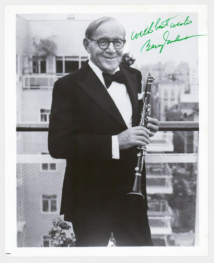 Benny Goodman Signed Photo [Beckett COA] (1 of 3)