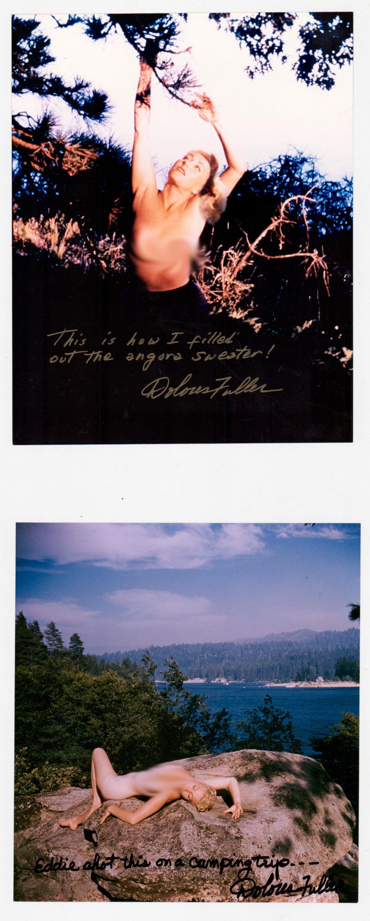 Delores Fuller (2) Signed Photos [Ed Wood Jr.] (1 of 5)