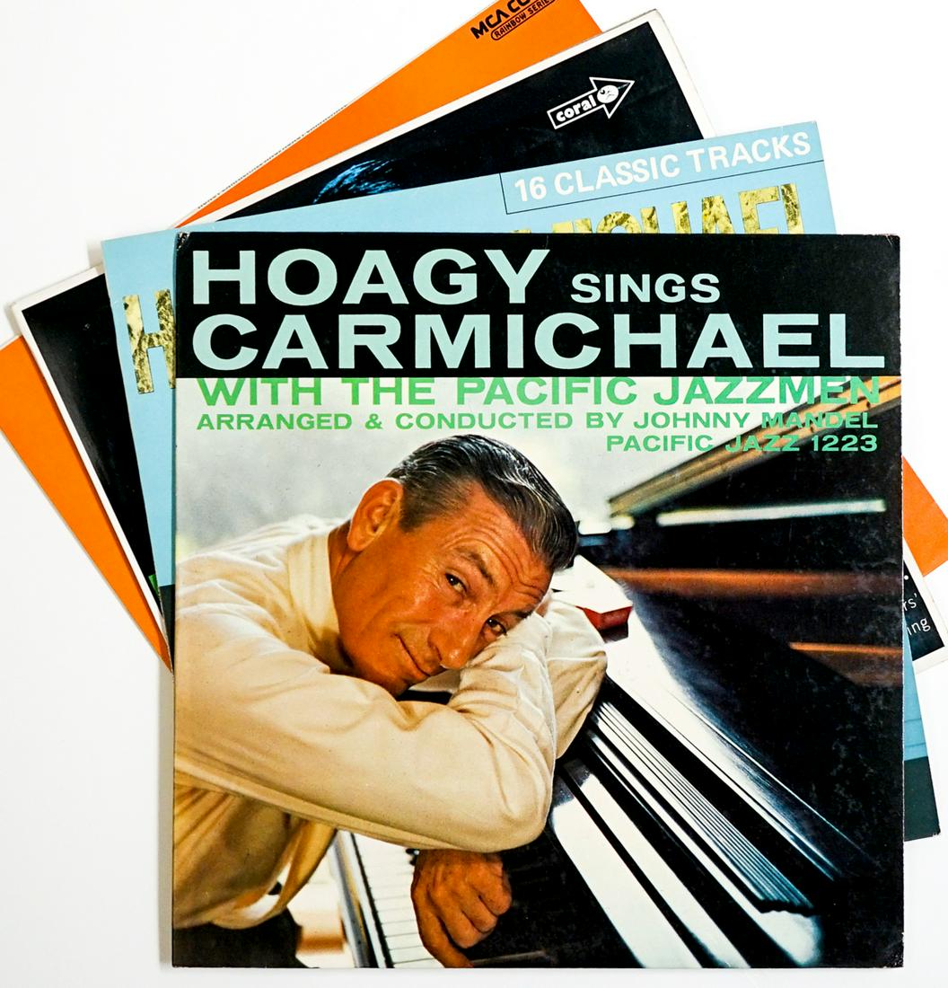 Hoagy Carmichael (4) Vinyl Record LP's [Jazz] (1 of 9)