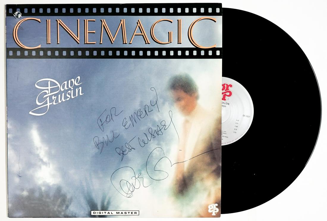 Dave Grusin Cinemagic SIGNED Vinyl LP (1 of 3)