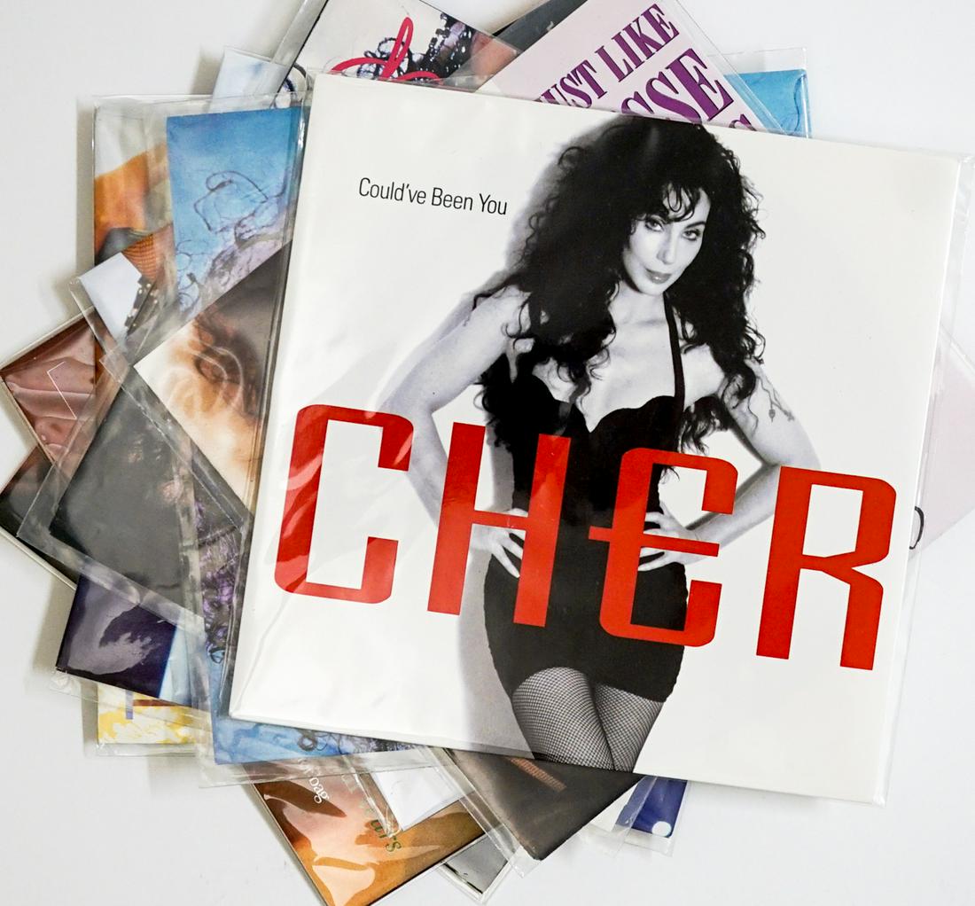 Cher (9) Singles 45 RPM (1 of 5)