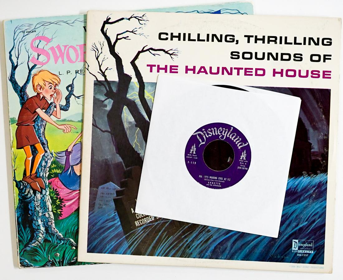 Disney (3) Assorted Records (1 of 8)