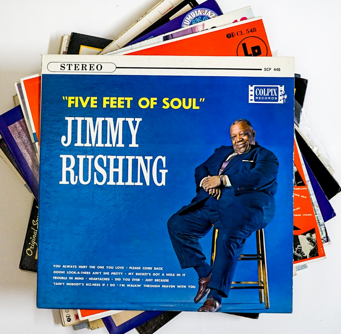 Jazz (18) Vinyl LP Records [Jimmy Rushing] (1 of 19)