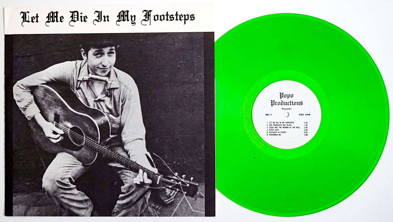 Bob Dylan Let Me Die In My Footsteps ['71 Green] (1 of 3)