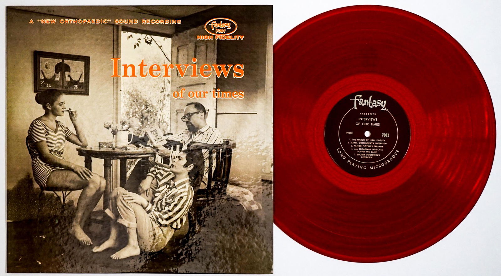 Interviews of Our Times Record LP [Lenny Bruce] (1 of 2)