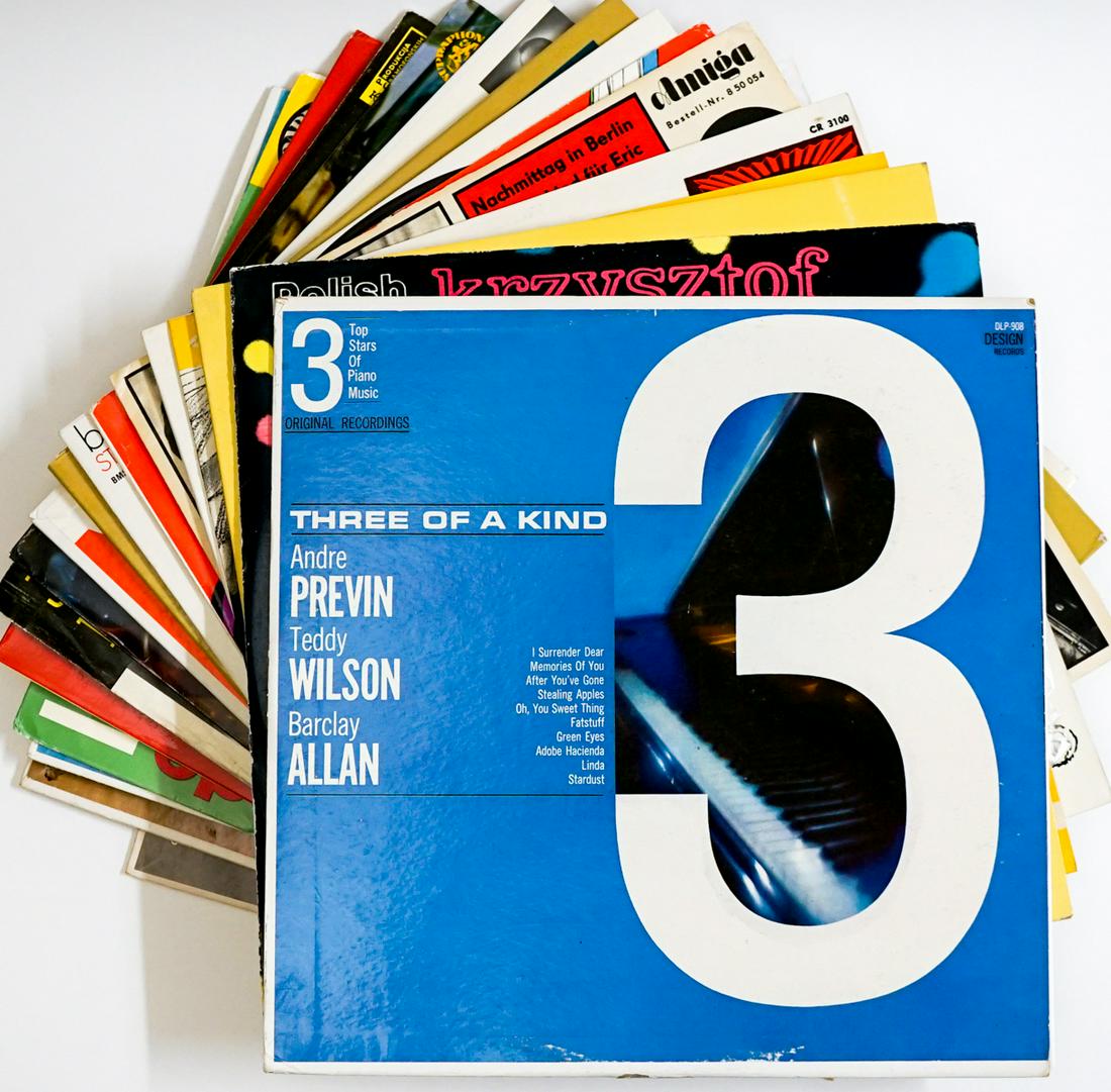 Jazz (18) Vintage Vinyl LP's [Andre Preven] (1 of 19)