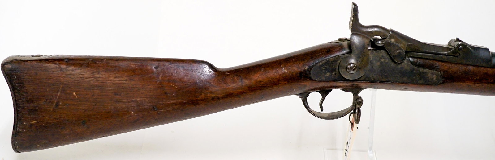 Antique US Springfield Model 1873: Antique U.S. Springfield Model 1873 Rifle. Serial No. 30432X is what it appears (the X representing the inability to make out the last number). G-VG/VG condition. A $40 transfer/processing fee plus sh