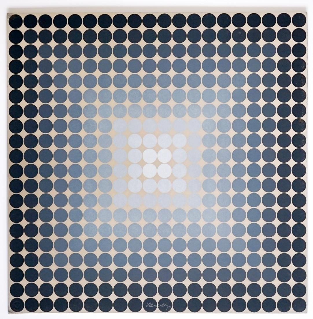 Victor Vasarely Signed Serigraph (1 of 4)