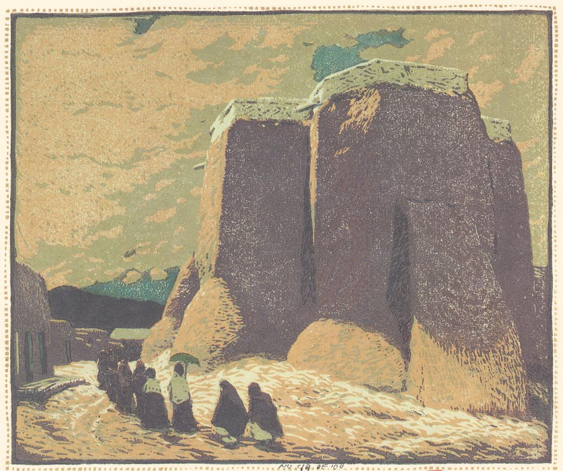 1981 Gustave Baumann Exhibition Print (1 of 5)