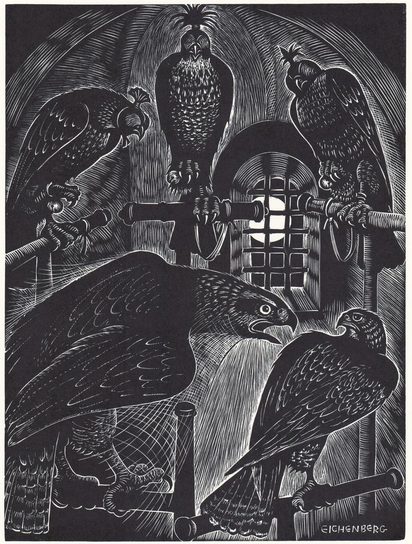 Fritz Eichenberg Signed Wood Engraving (1 of 5)