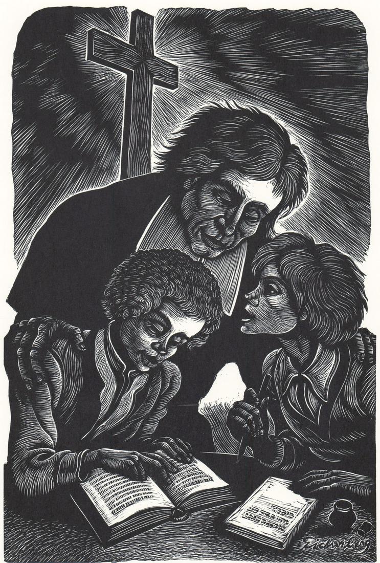 Fritz Eichenberg Signed & Numbered Engraving (1 of 5)