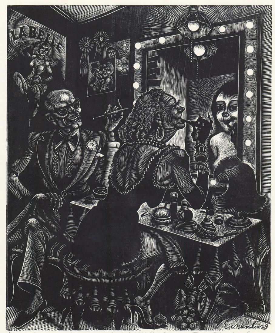 Fritz Eichenberg First Artist Proof Wood Engraving (1 of 5)