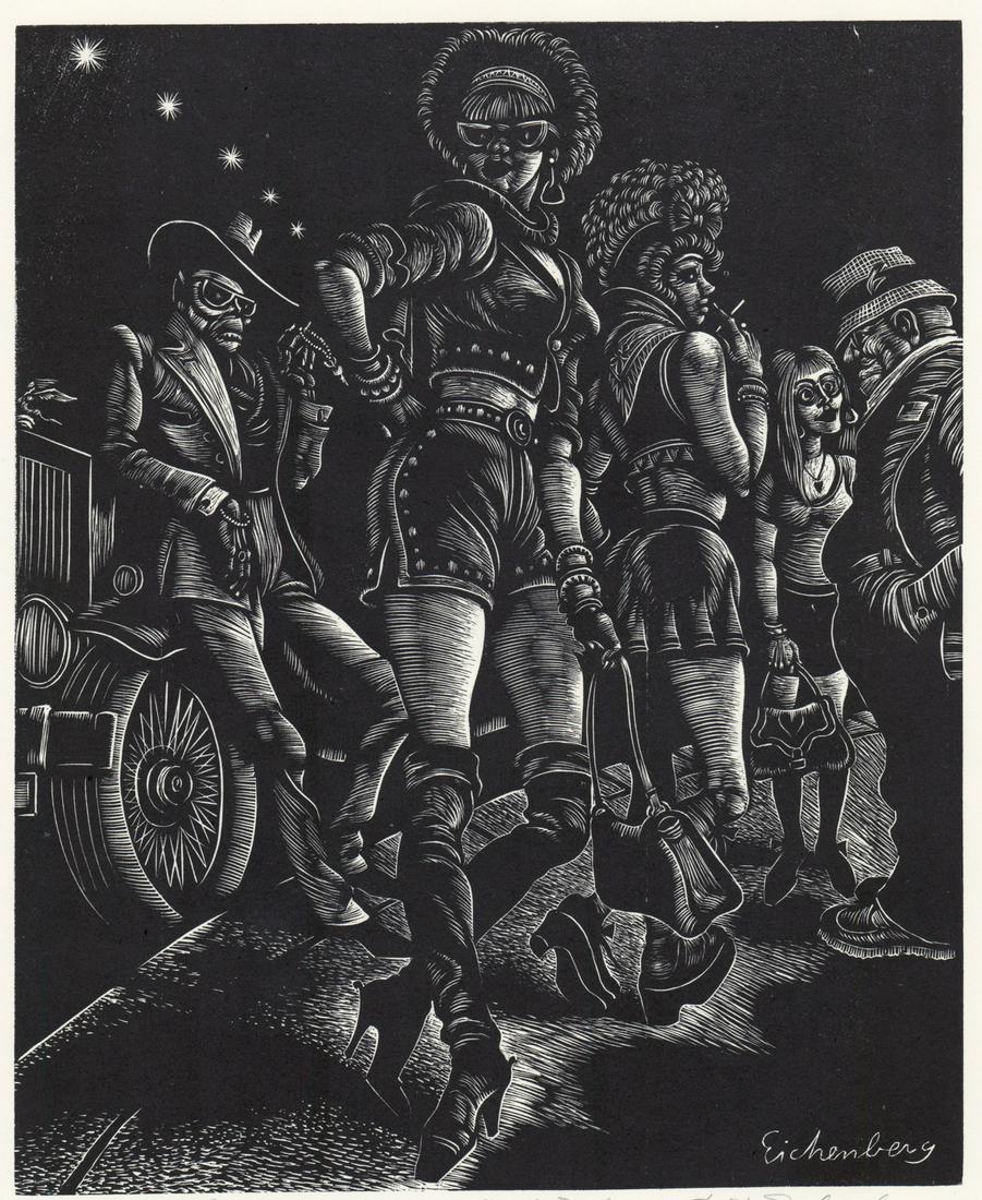 Fritz Eichenberg First Artist Proof Wood Engraving (1 of 5)