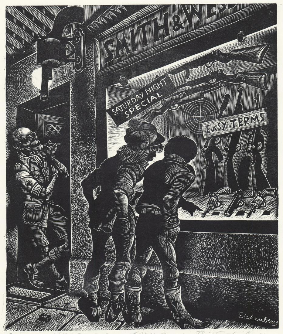 Fritz Eichenberg Artist Proof Wood Engraving (1 of 5)