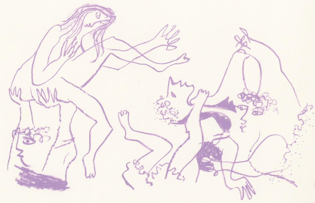 William Gropper Signed Trial Proof Color Litho (1 of 4)