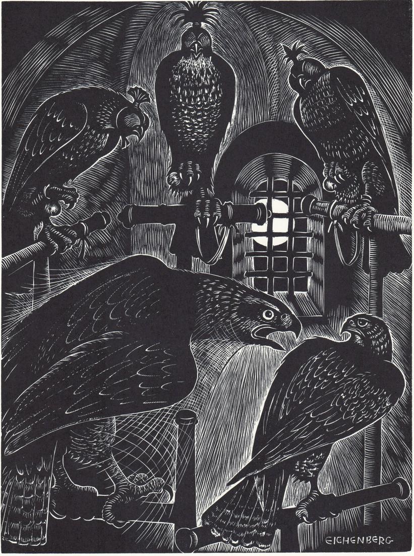 Fritz Eichenberg Signed Wood Engraving (1 of 5)