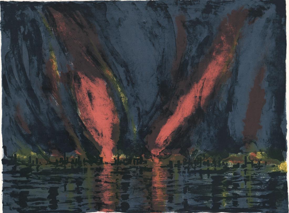 Richard Florsheim Signed Color Lithograph (1 of 5)