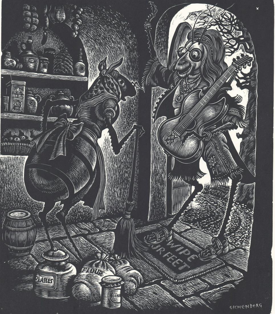 Fritz Eichenberg Signed and Numbered Engraving (1 of 7)