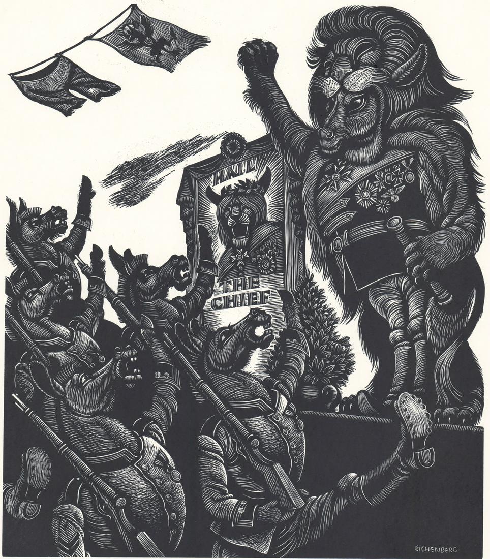 Fritz Eichenberg Signed and Numbered Engraving (1 of 7)