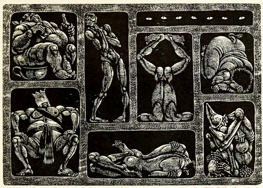 The Seven Deadly Sins by Fritz Eichenberg #59/75 (1 of 6)