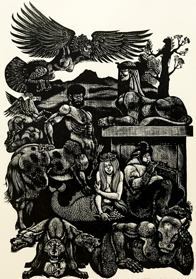 Beastiarium Fabulosum by Fritz Eichenberg (1 of 5)