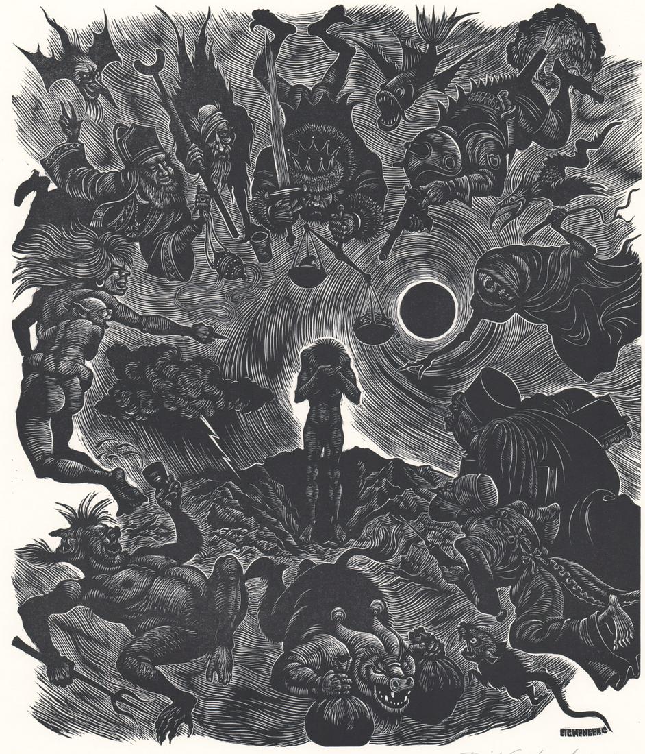 Fritz Eichenberg Signed and Numbered Engraving (1 of 5)