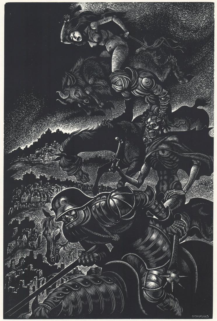 Fritz Eichenberg Signed & Numbered Engraving (1 of 5)