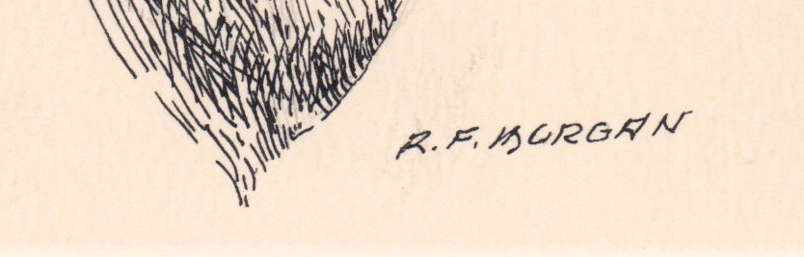 Robert F. Morgan Original Drawing [Deer] (1 of 1)