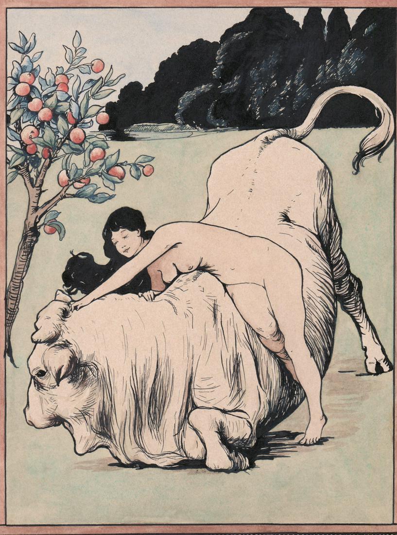 Illegibly Original Drawing [Mythology] (1 of 4)