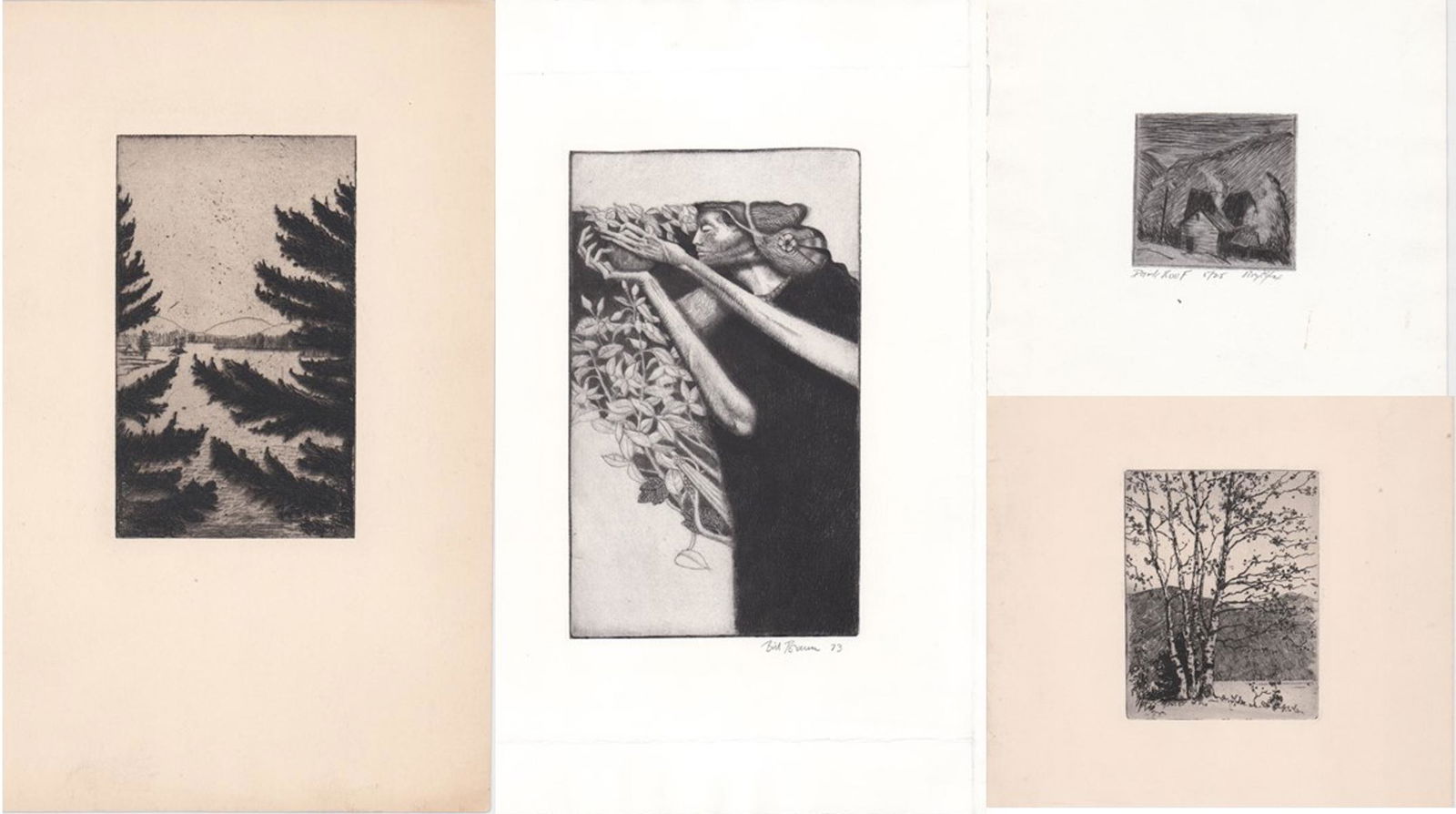 Assorted Etchings by Various Artists [Landscape] (1 of 5)