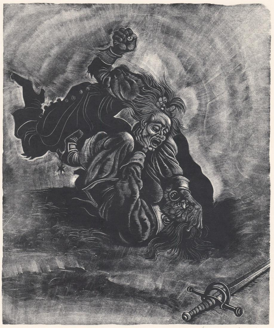 Fritz Eichenberg Signed Artist Proof Engraving (1 of 5)