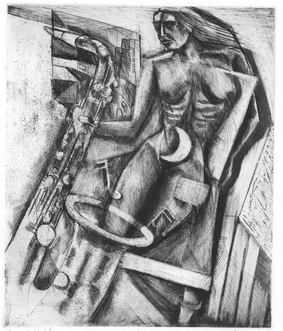 Andrew Antoniou Signed Etching (1 of 5)