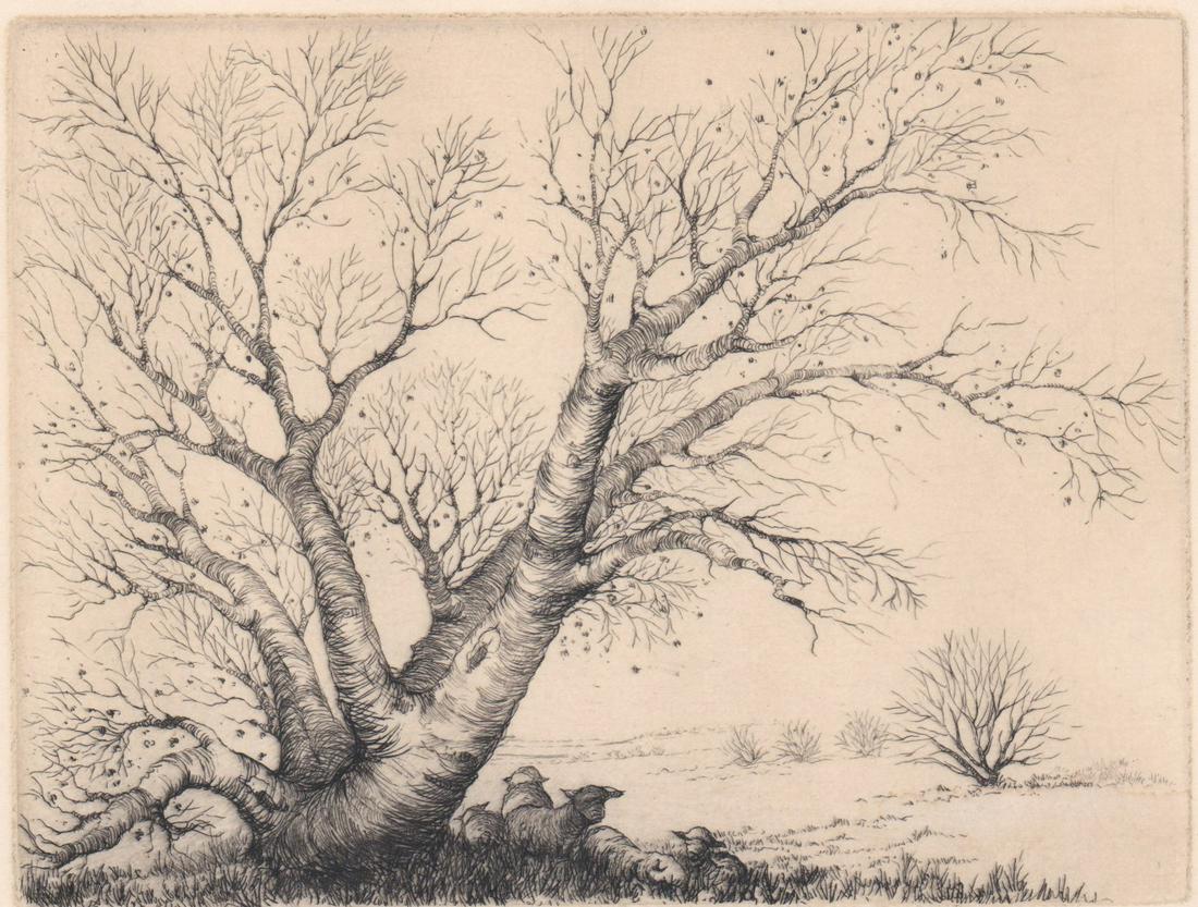 Mildred Bryan Brooks Signed Etching (1 of 5)