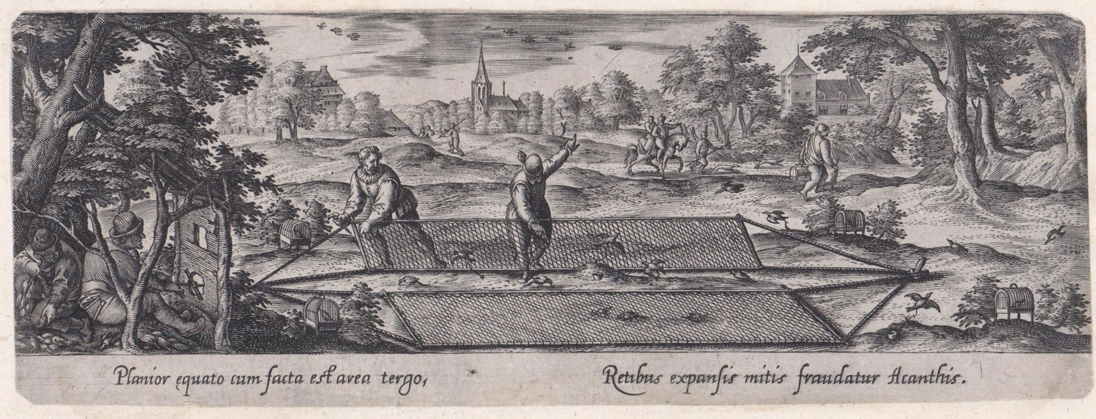 [1582] After John Bol by Philip Galle Engraving (1 of 5)