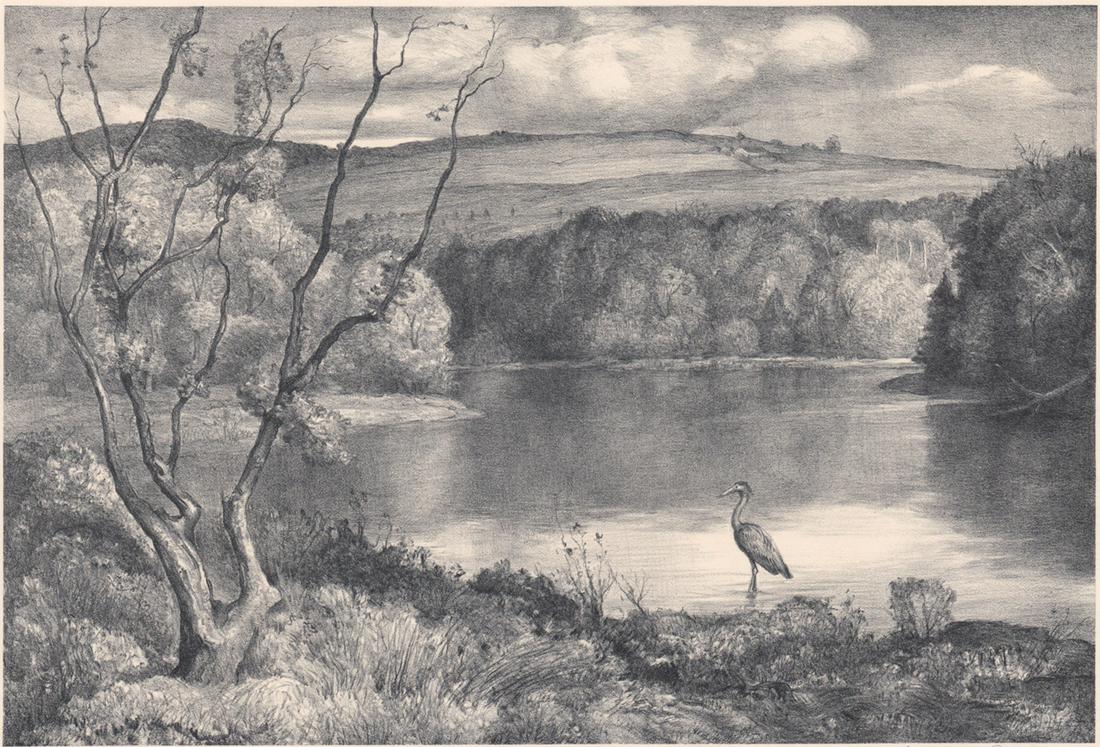 George Laurence Nelson Signed Lithograph (1 of 5)