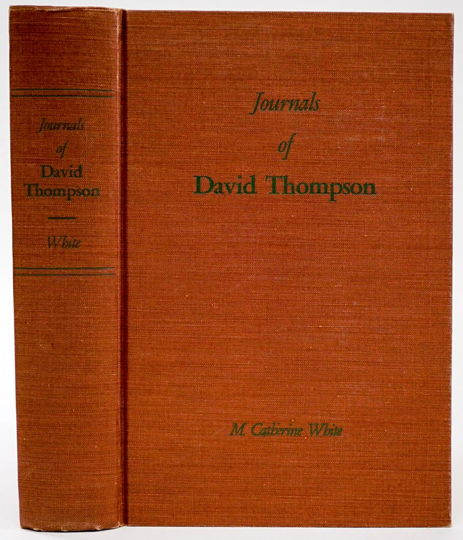 Journals of David Thompson 1/500: Journals of David Thompson 1/500. Provenance: Bob Borcherdt collection. If lot is absent of a condition report a condition report may be requested via email. Buyer must view photographs or scans to as