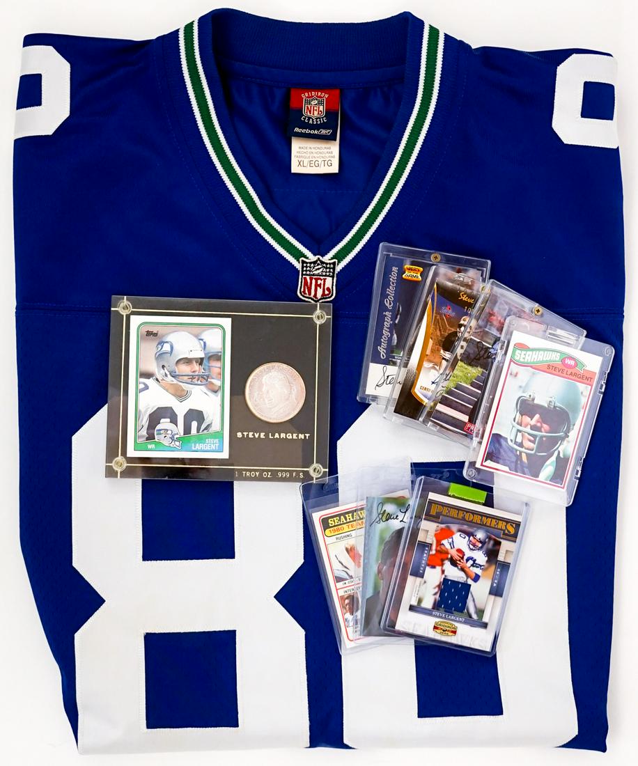 Steve Largent Cards & Memorabilia (1 of 13)