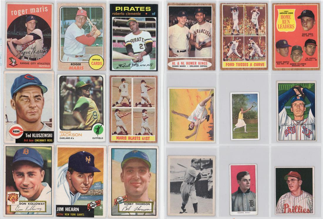 Vintage Baseball Cards (18) (1 of 5)