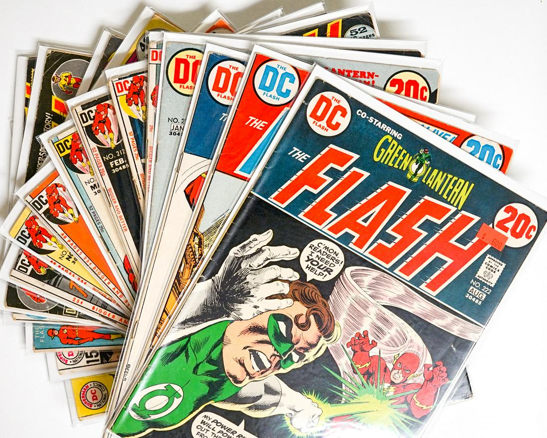 The Flash Vintage Comic Books (16) (1 of 17)