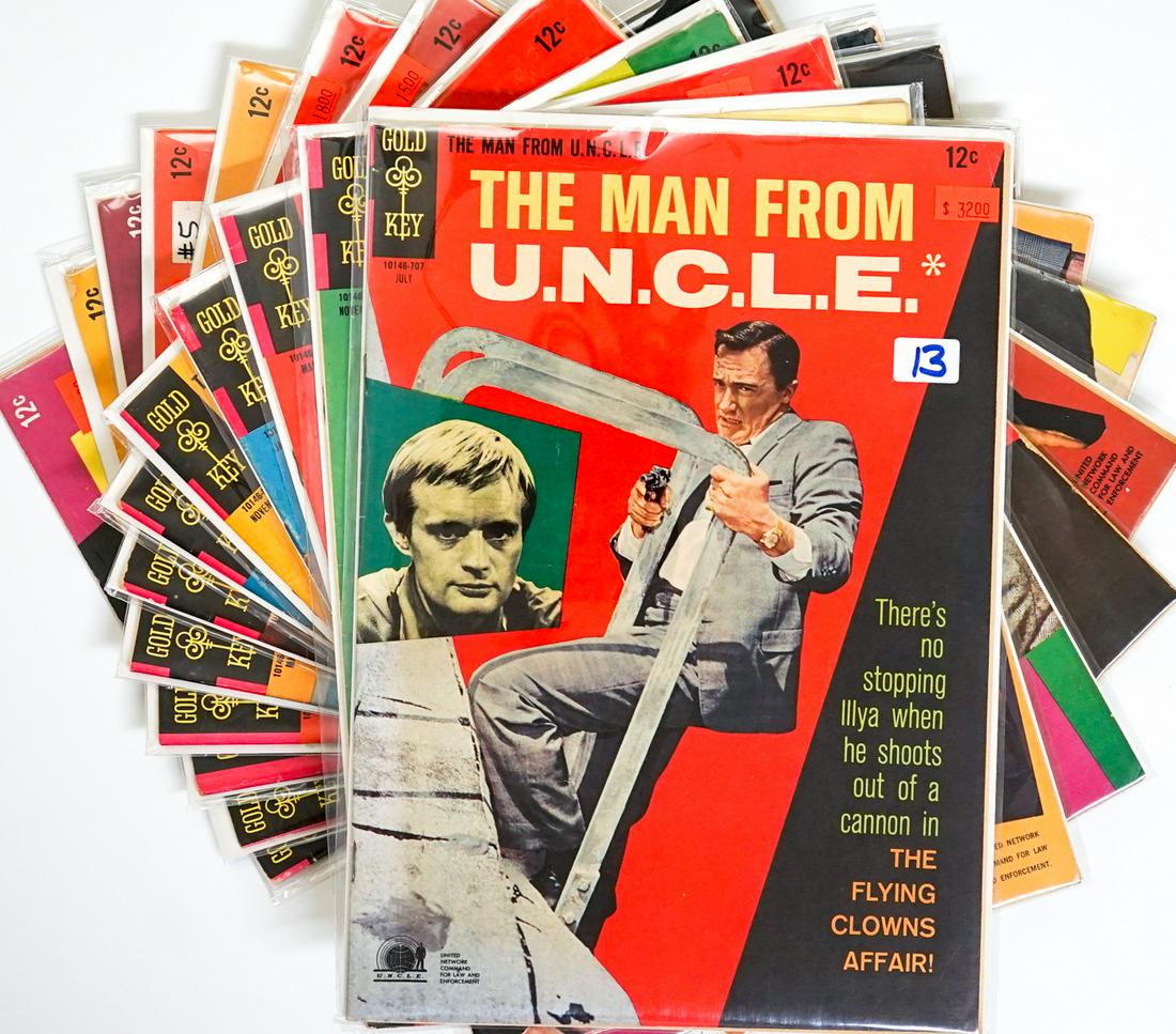 The Man From U.N.C.L.E. Comics (12) (1 of 13)