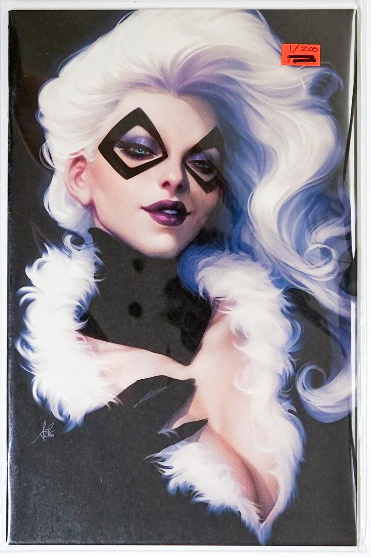 1:200 Black Cat #1 (Artgerm Lau "Virgin" Edition) (1 of 1)