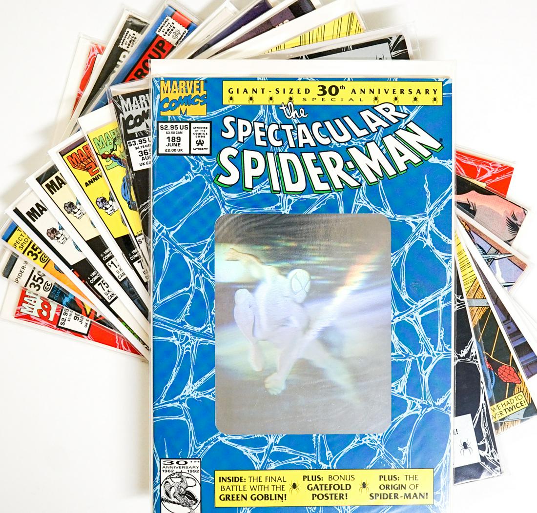 The Punisher & Spider-Man Comic Books (9) (1 of 10)