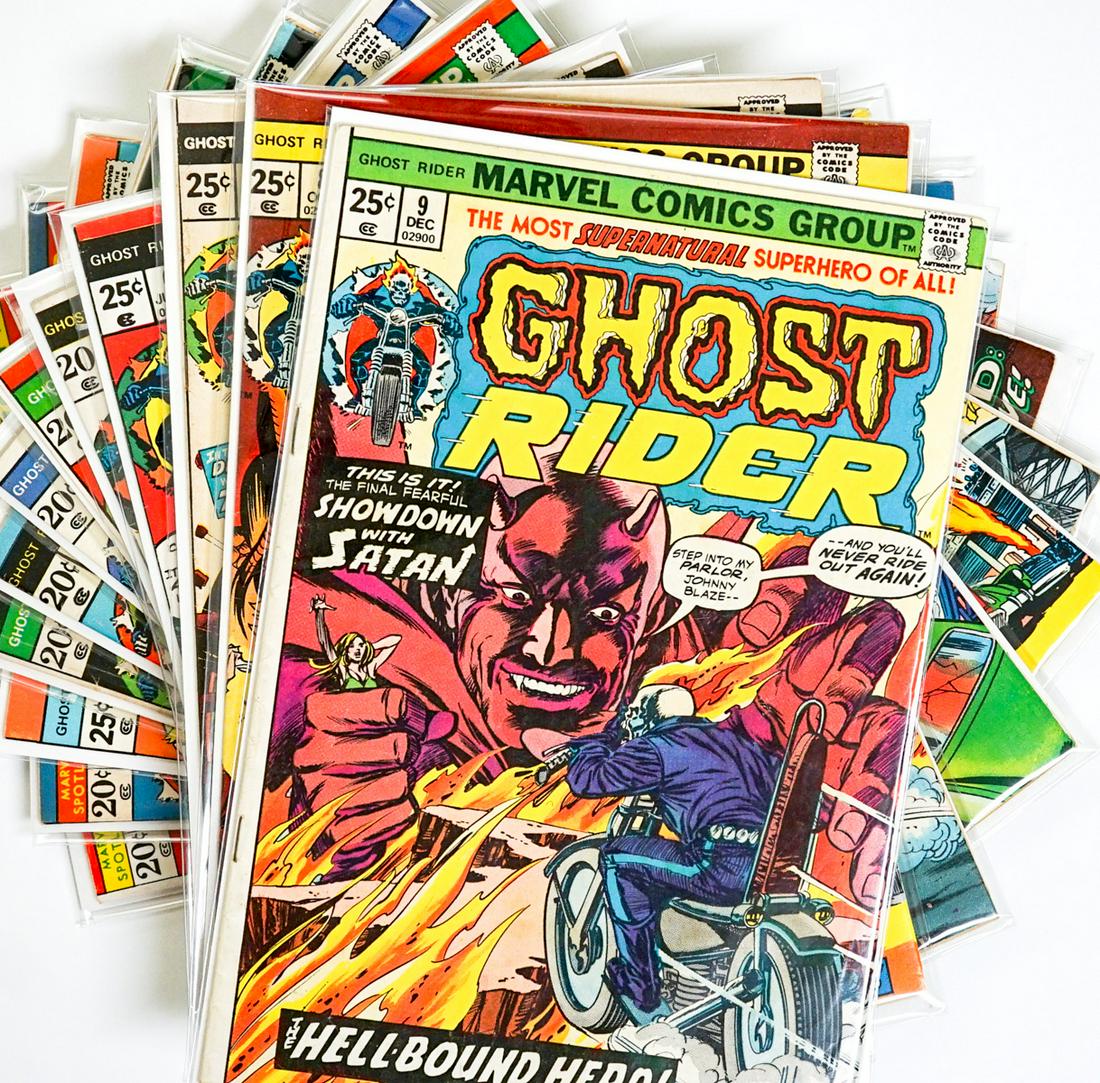 Ghost Rider 1-10, Marvel Spotlight 6, 10 (1 of 13)