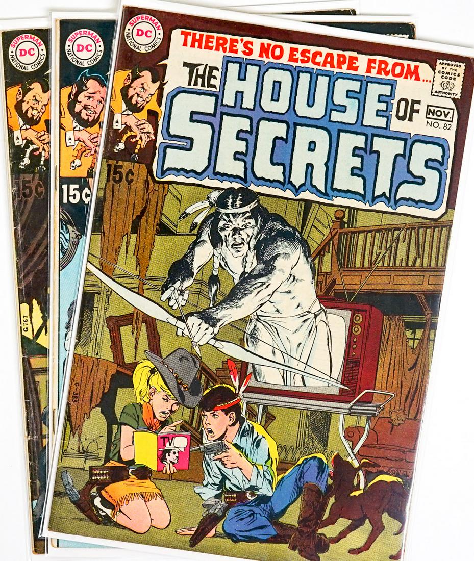 The House of Secrets Comic Books (3) (1 of 4)