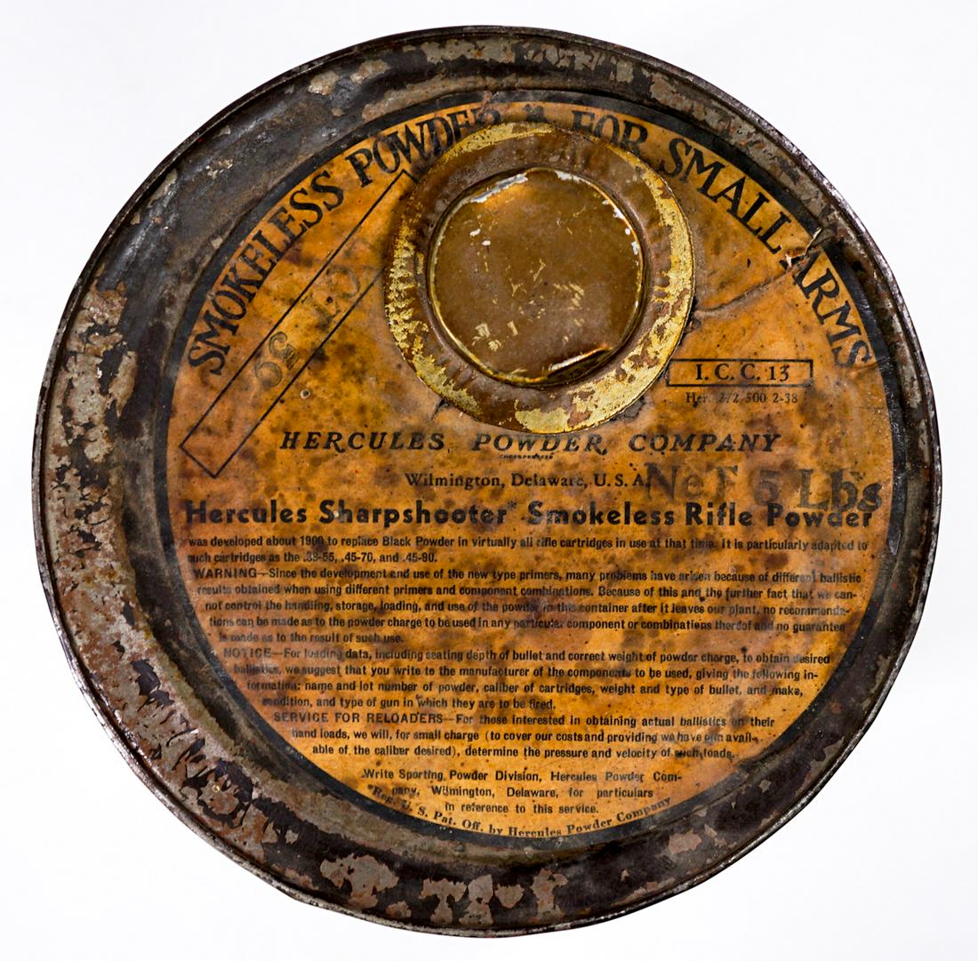 Early Hercules Smokeless Powder Empty Can (1 of 5)