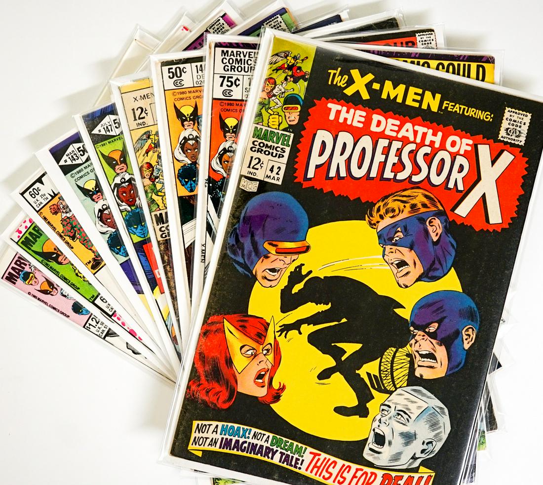 X-Men Vintage Comic Books (9) (1 of 10)
