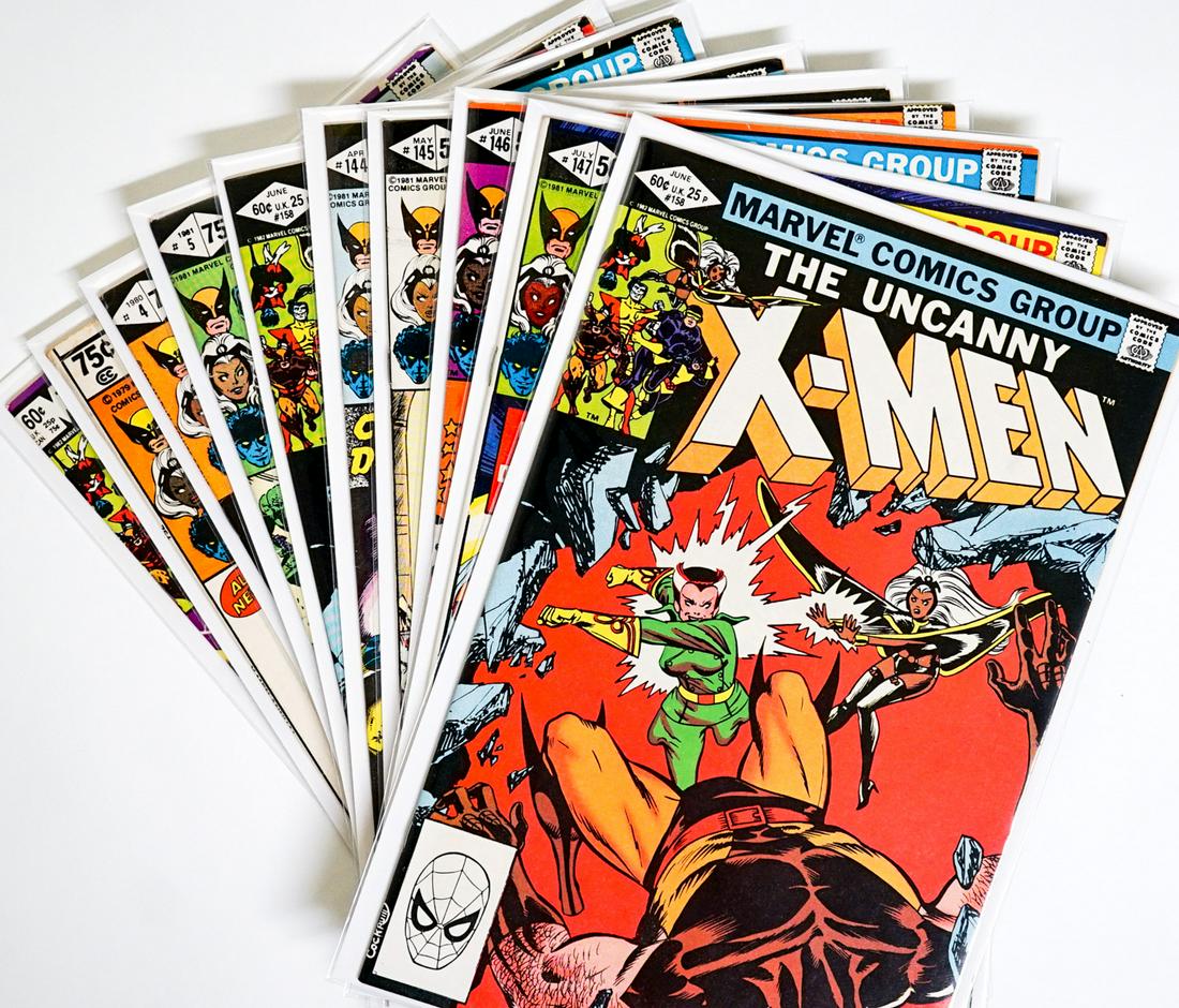 X-Men Vintage Comic Books (10) (1 of 11)