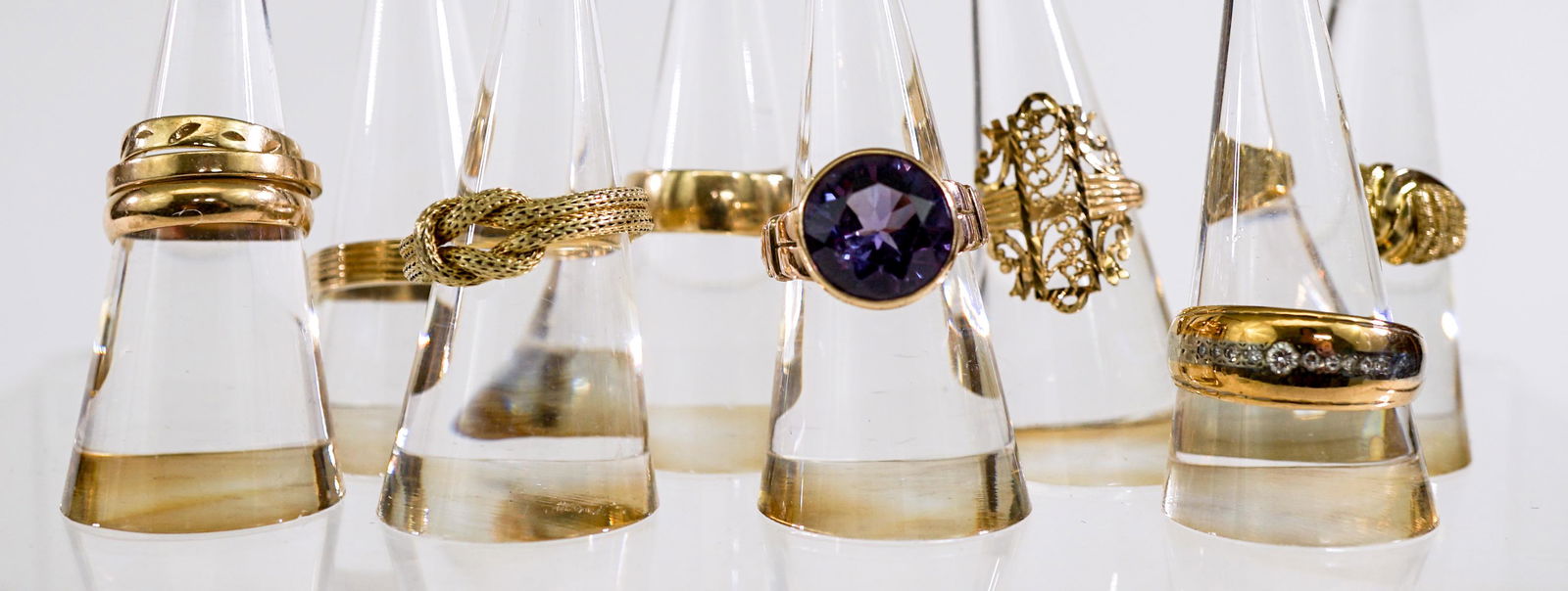 Assorted 14k Yellow Gold Rings (1 of 20)