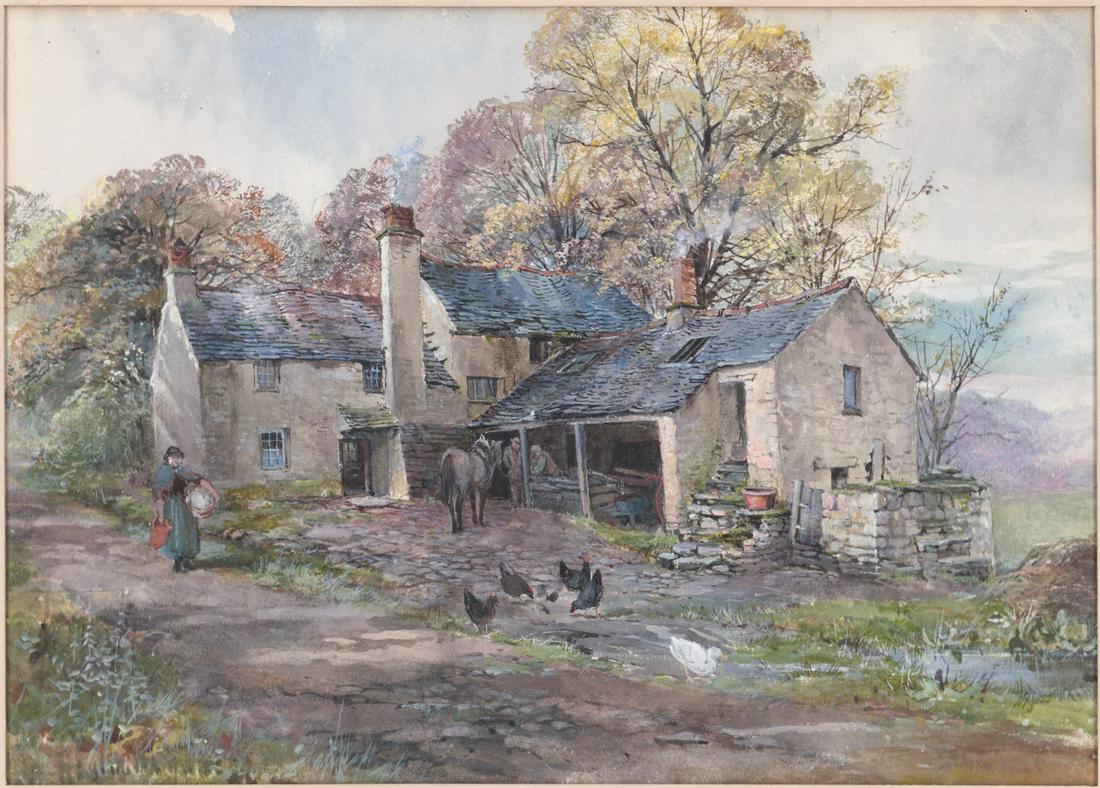 Reginald Jones Watercolor [Old Mill] (1 of 4)